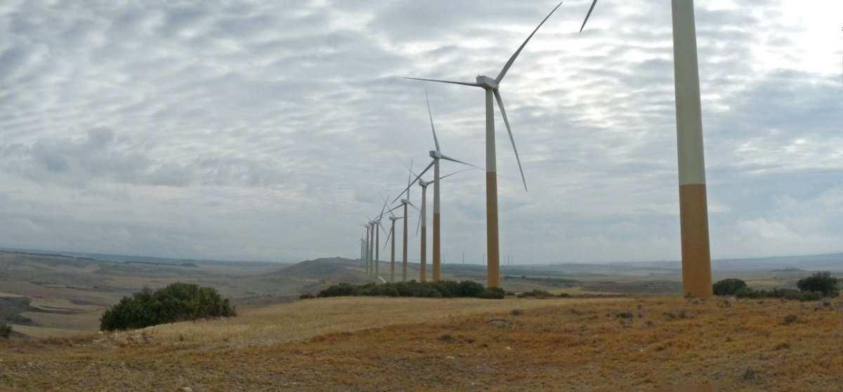 Moncayueloko parte eolikoa