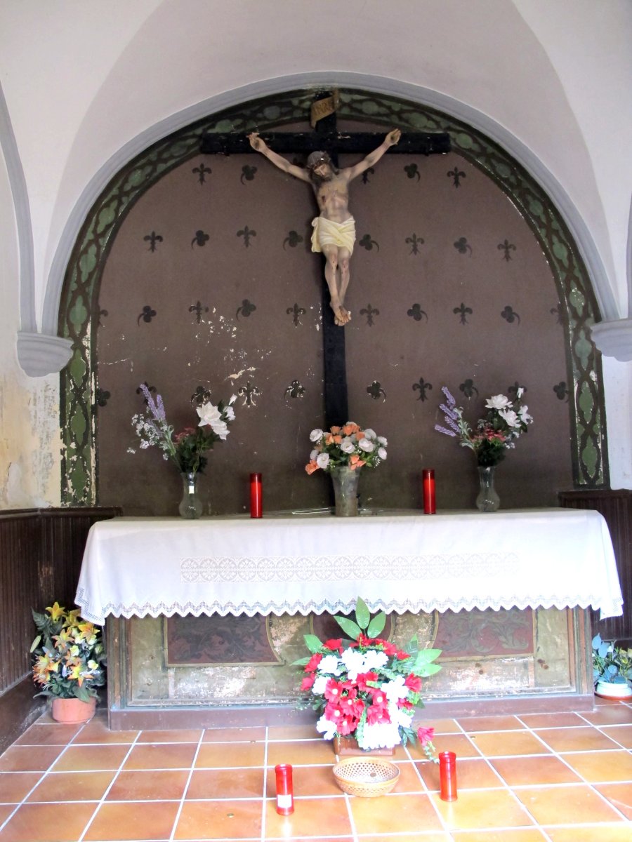 Cristo del Calvario ermita, Miranda Arga