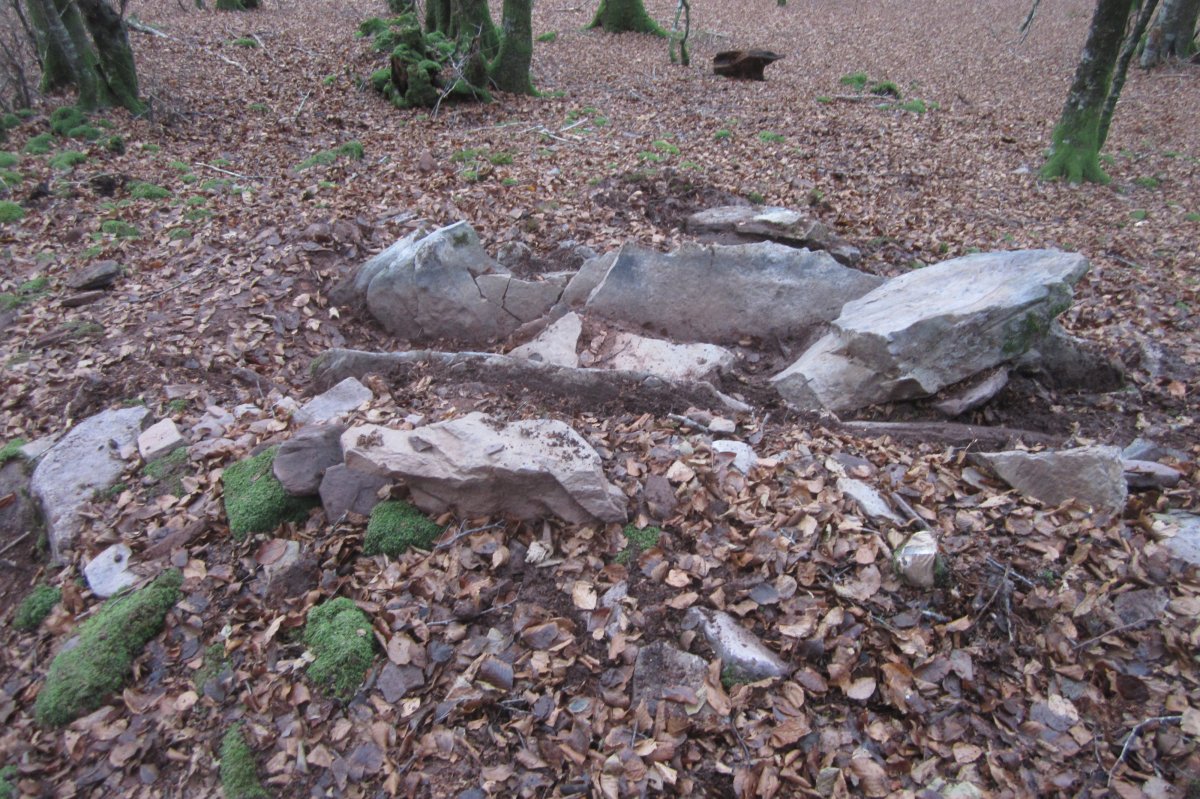 Dólmen Erretarria I (Noviembre 2019)