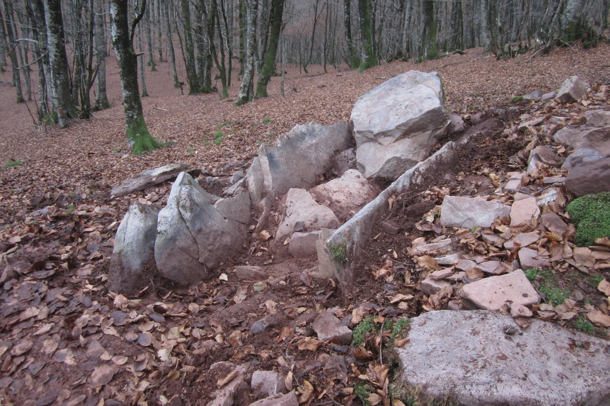 Dólmen Erretaria I  (Noviembre 2019)