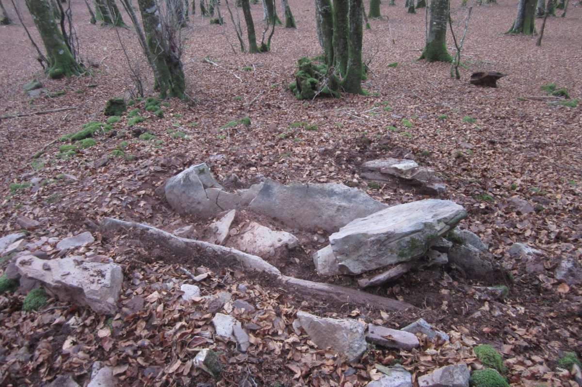 Dólmen Erretarria I  (Noviembre 2019)