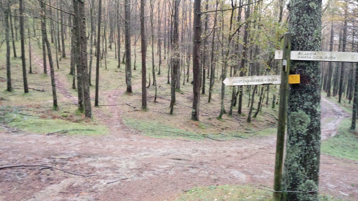 Loatzo (633m) bidegurutzea