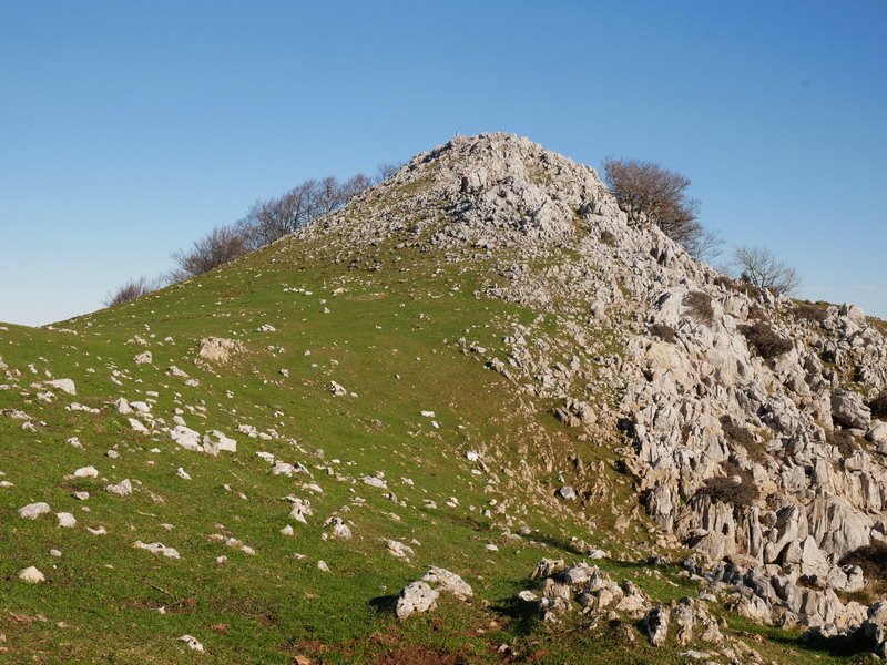 Leungana hego-mendebaldetik ikusita