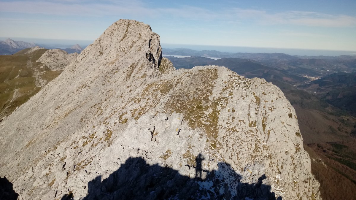 Arbelaitz (1506m) ekialdeko gandorretik