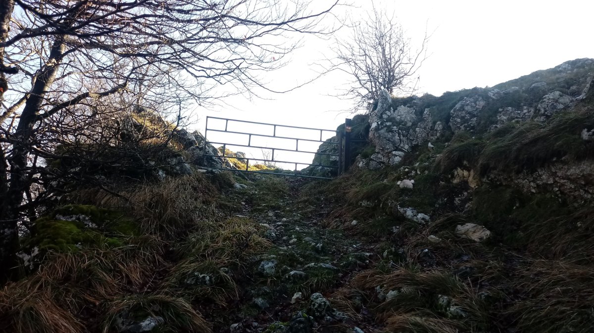 Ziordiatiko bidezidorra, gaineko langa