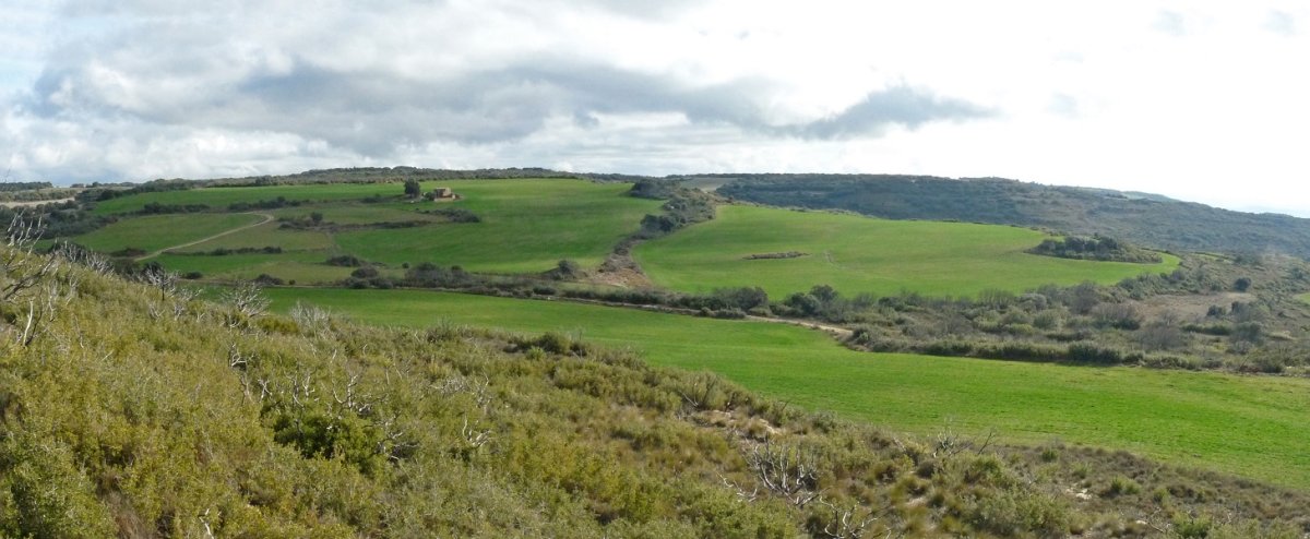 Uxueko mendiak Santakaramurutik