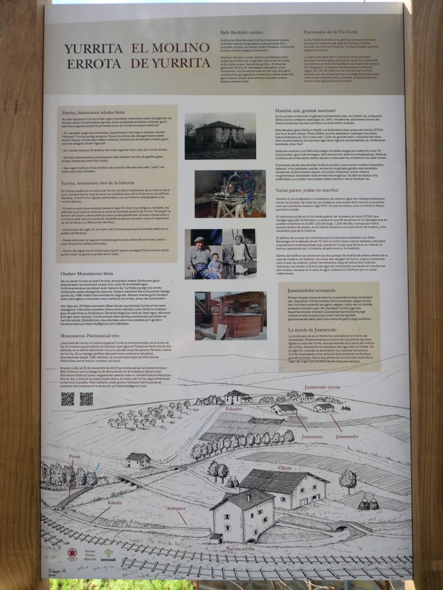 Iurrita errota, Ugaldetxo