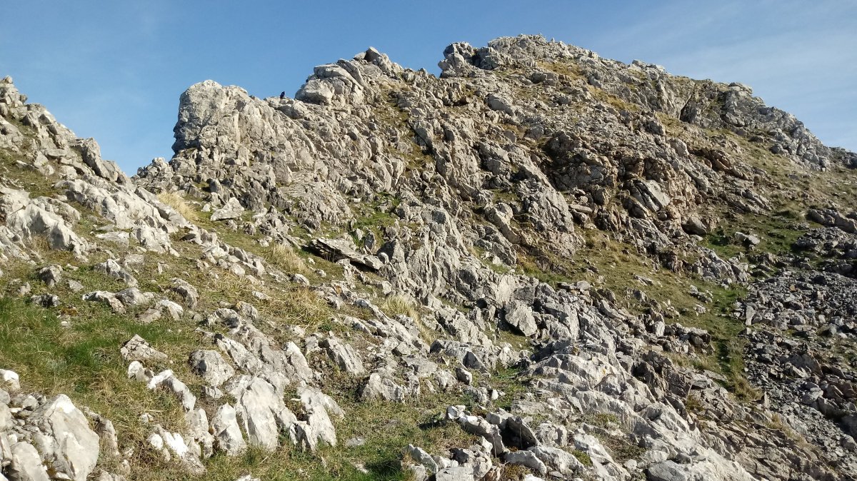 Atxaurrutxugane (979m) azken zatia gandorretik