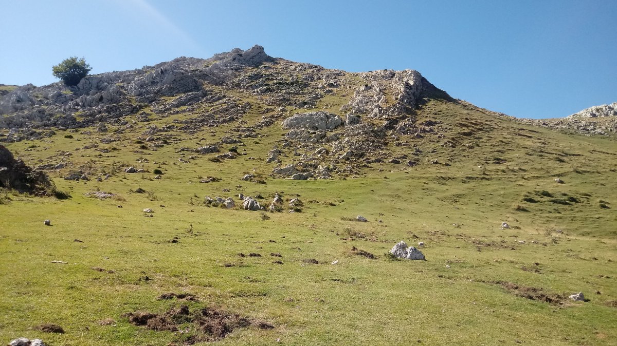 Lekunberri (1358m) hegoaldetik