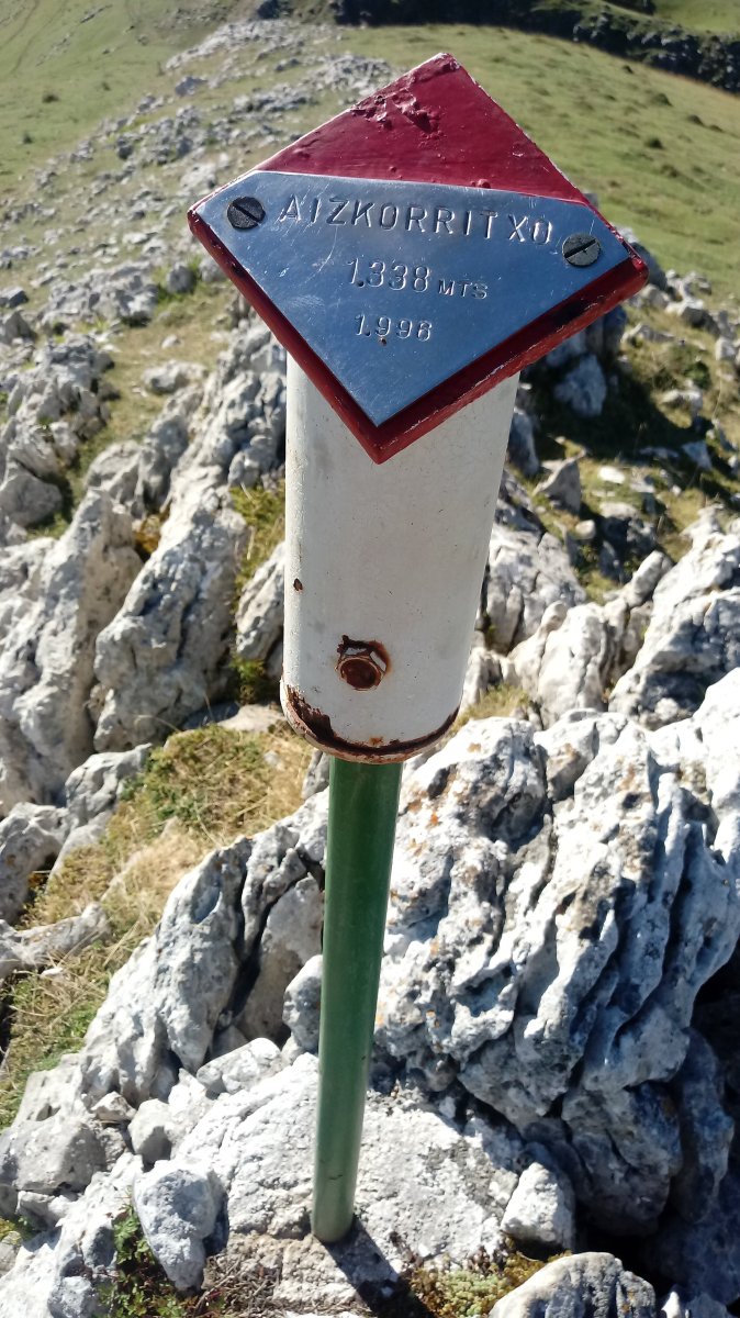 Aizkorritxo (1344m) postontzia