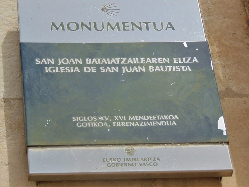 Done Joanes Bataiatzailea Eliza Agurainen