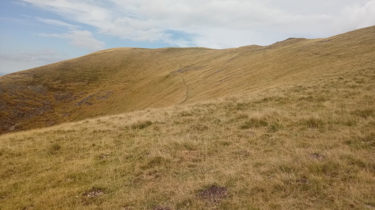 Astobizkar (1506m) mendebaldeko magalea