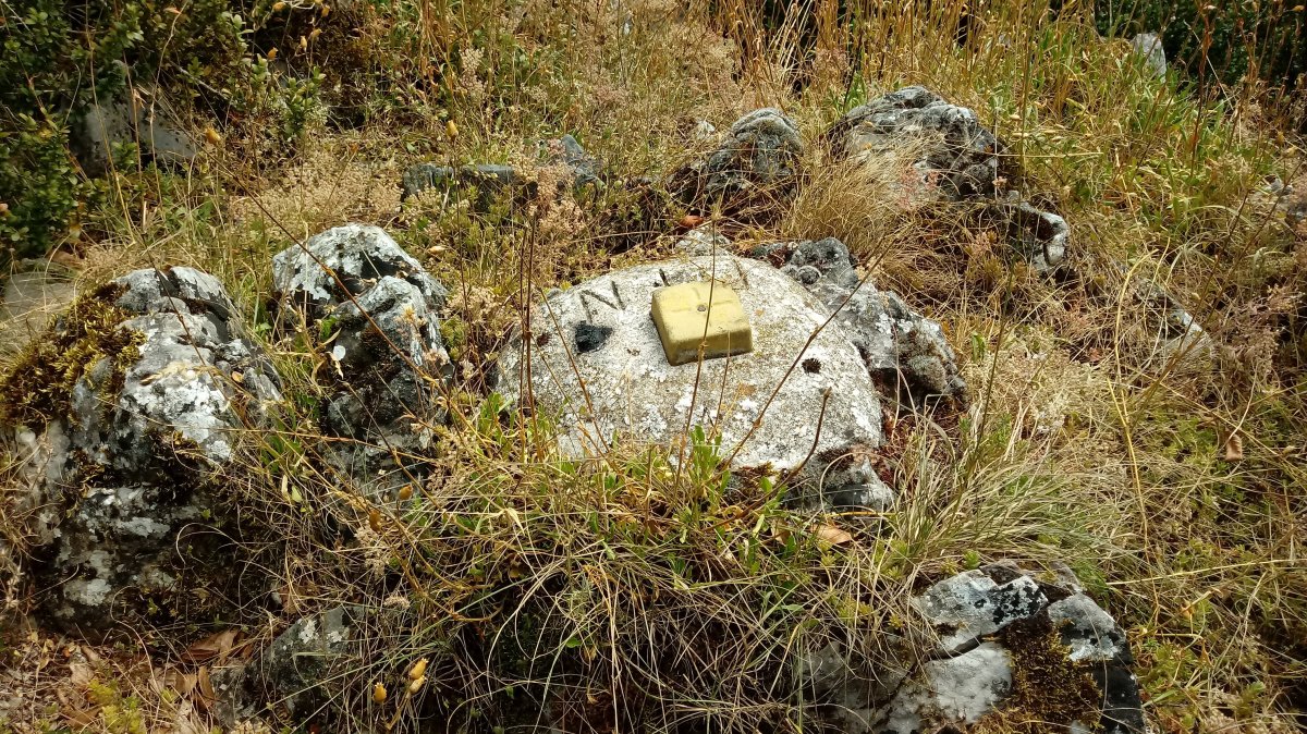 Menditxusia (1338m) tako geodesikoa