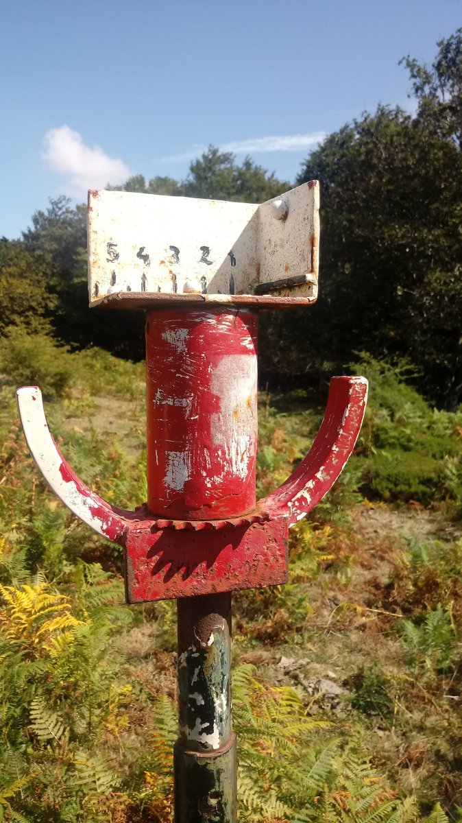 Askiolagaña (1208m) postontziaren xehetasuna