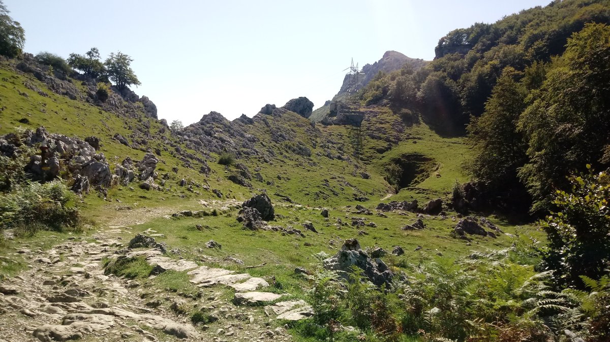 San Adrianeko haitzuloa, hegoaldeko sarrrera