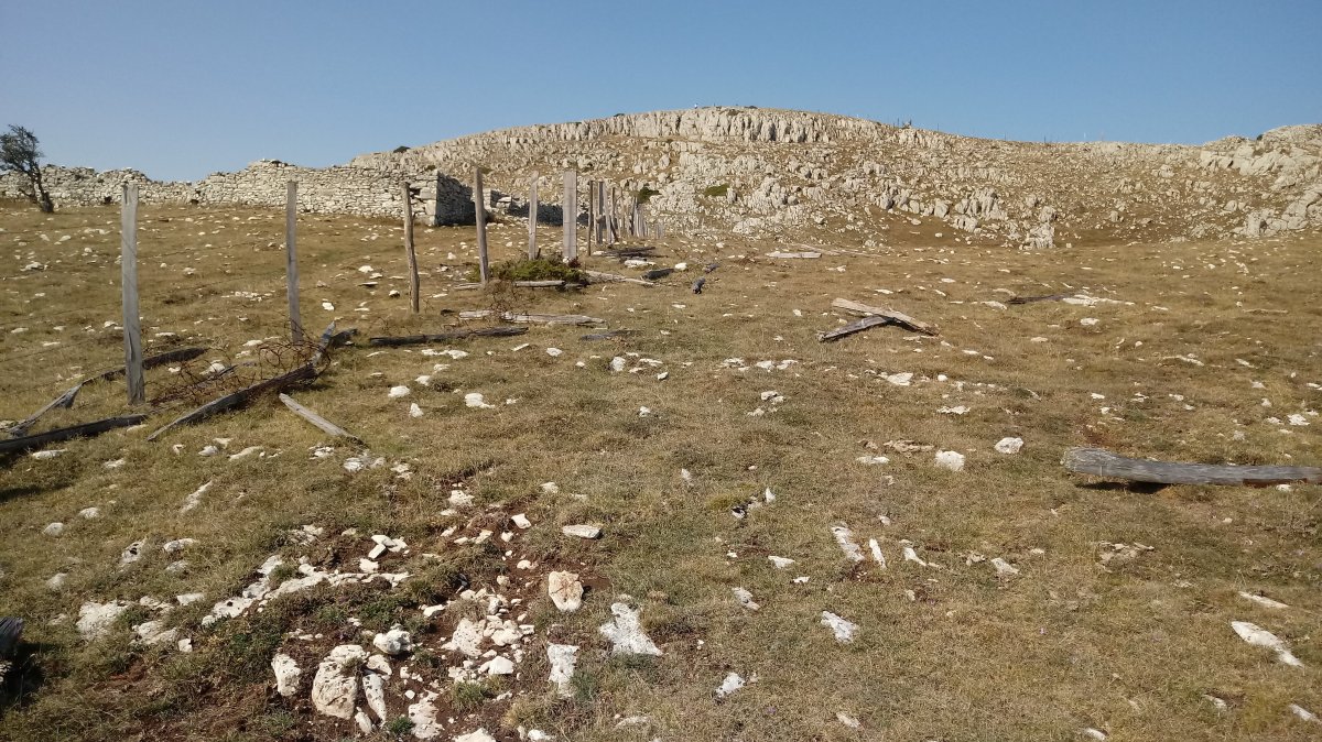 Goñiko Gainak (1265m) azken zatia