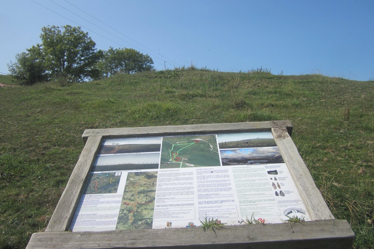 Túmulo Llano de la Cerroja 2 (Septiembre 2020)