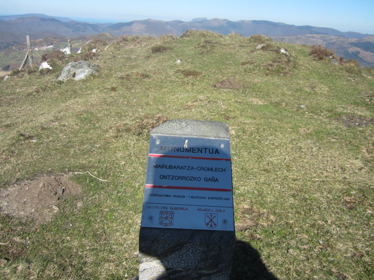 Cromlech Ontzorrozko Gaña (Marzo 2014)