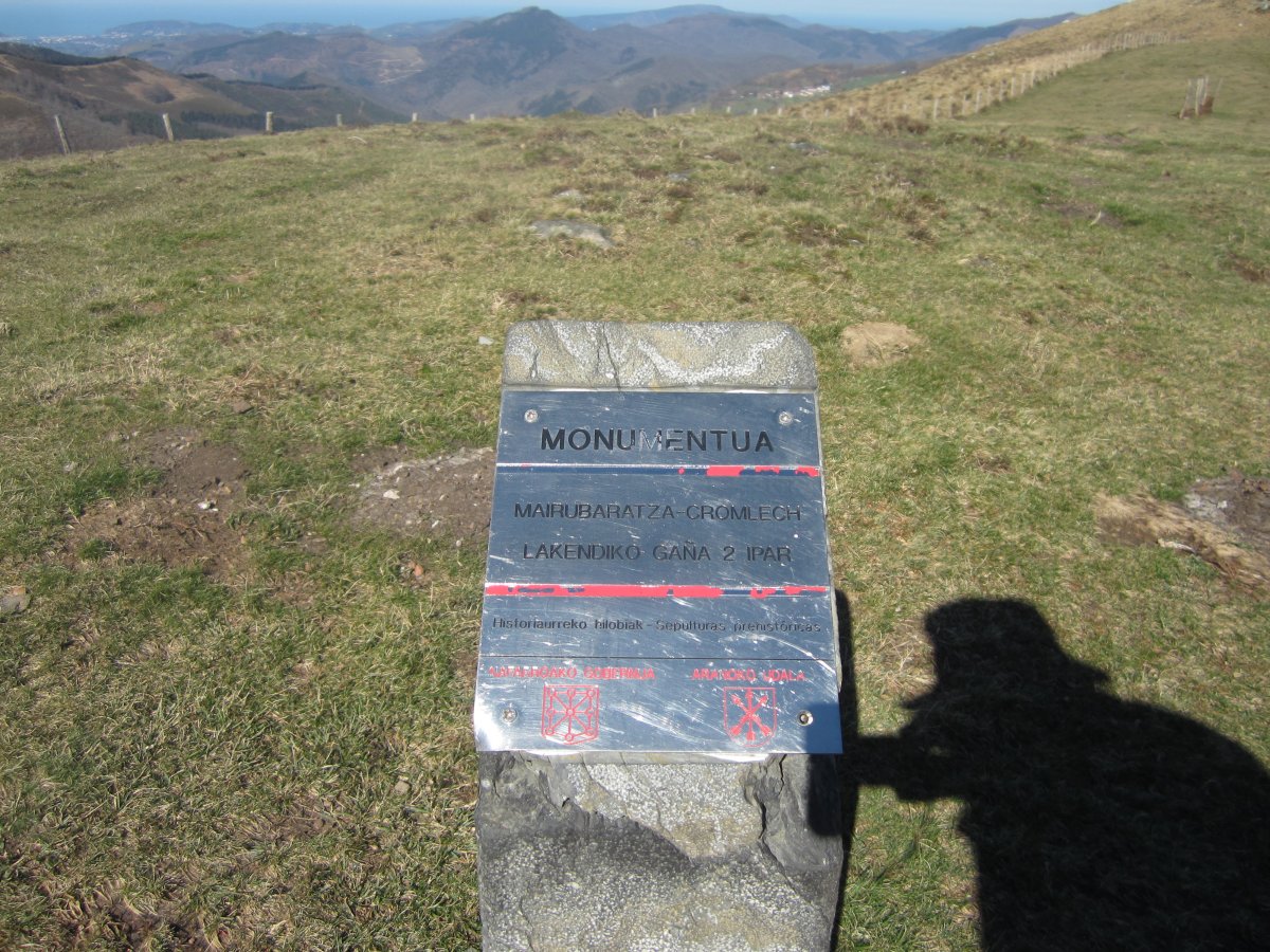 Cromlech Lakendiko Gaña 2 Ipar (Marzo 2014)