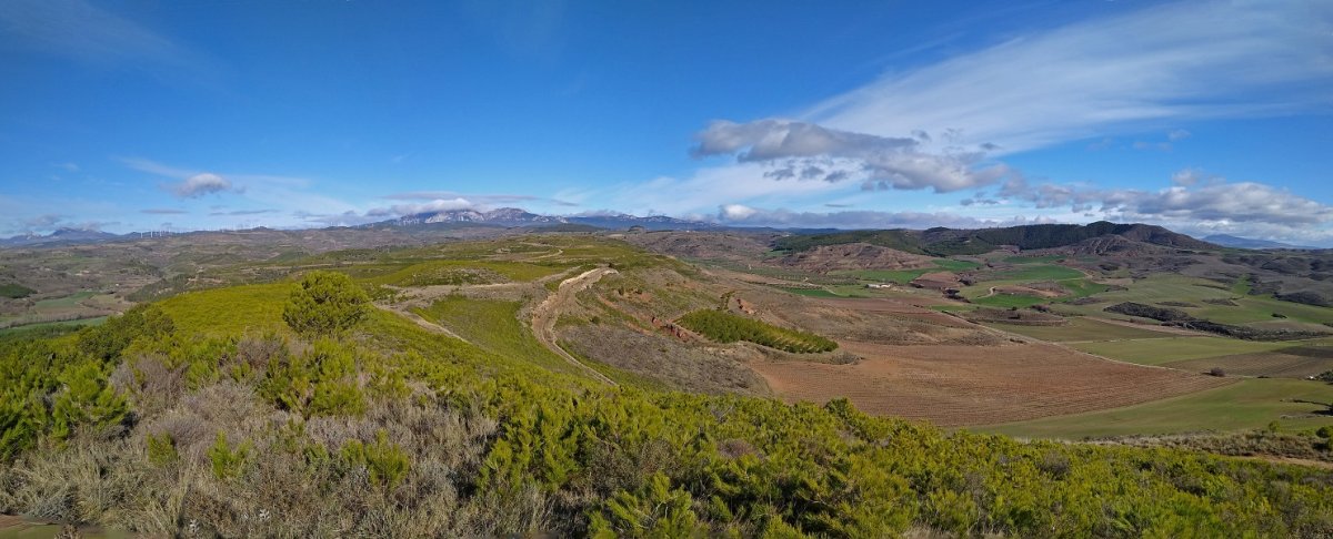 Ikuspegi zabalak gailurretik