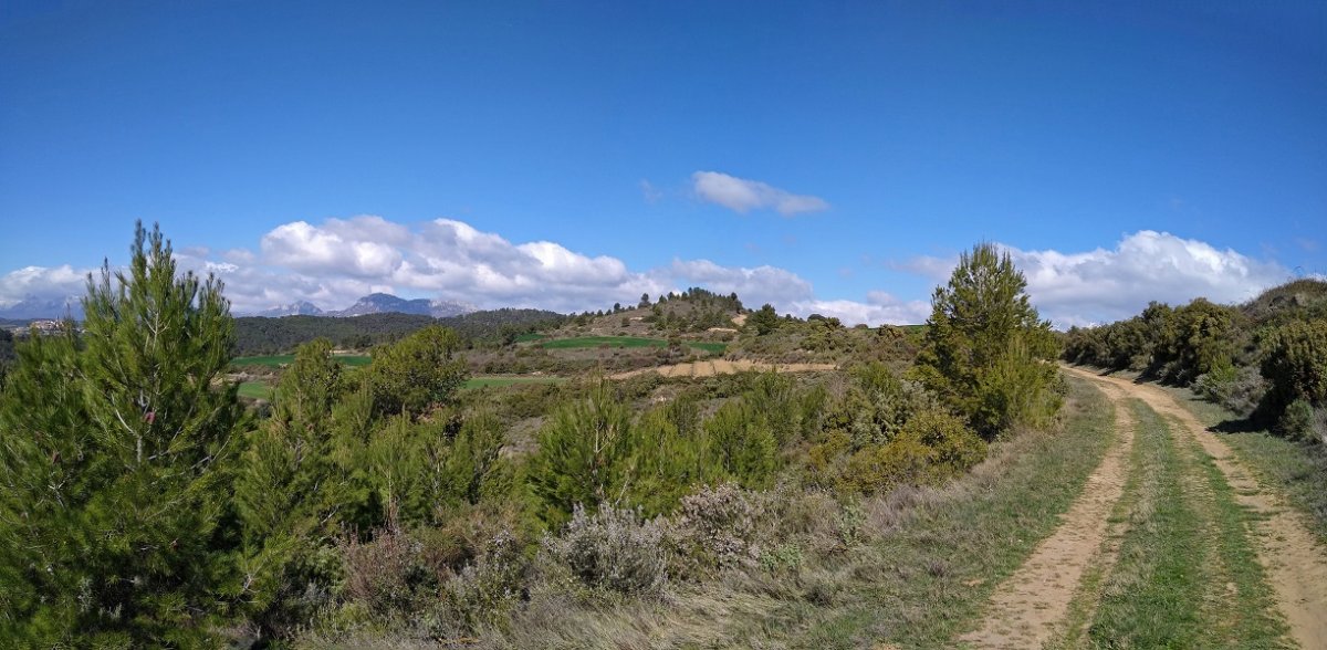 Bidea Sombrioko gainaldean zehar