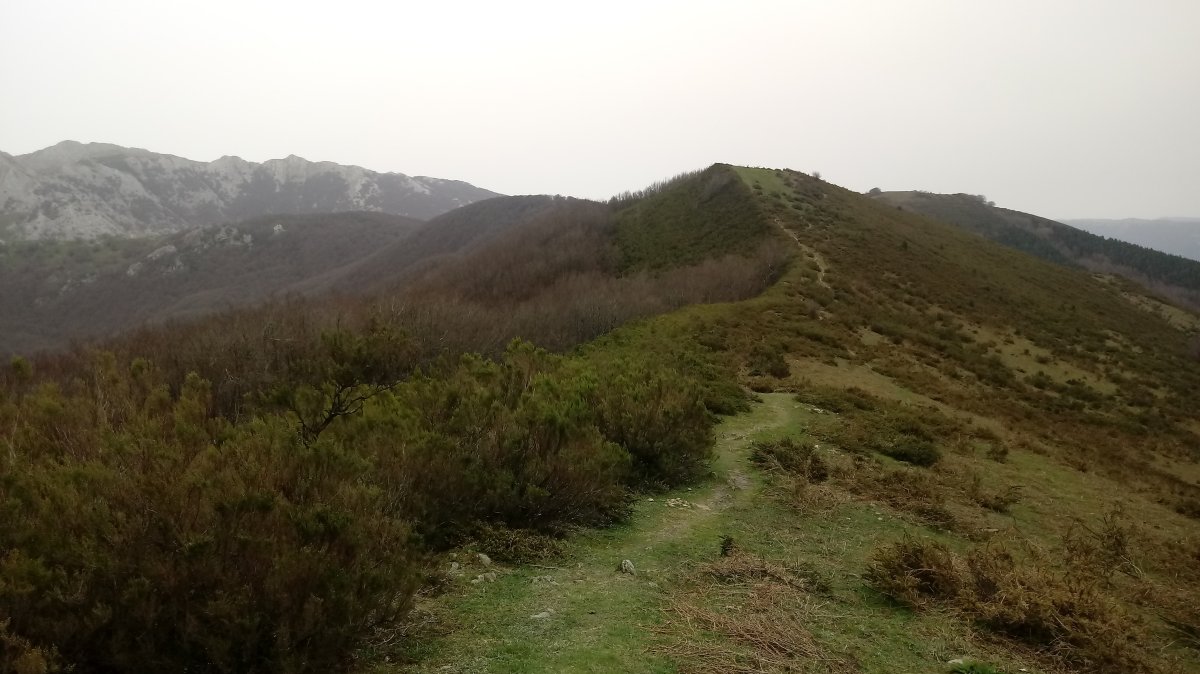 Naparbasoko Punta (1225m) mendebaldetik