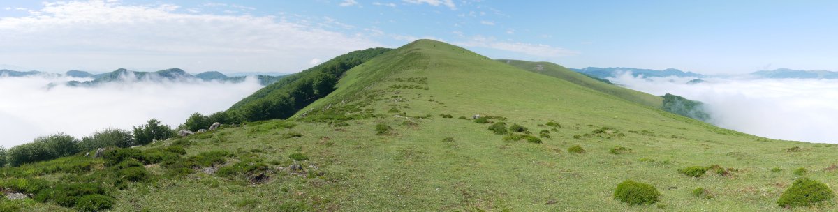 Soratxipi iparraldeko bizkarretik