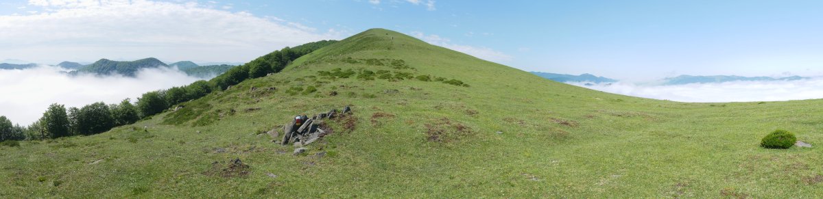 Soratxipi iparraldeko bizkarretik