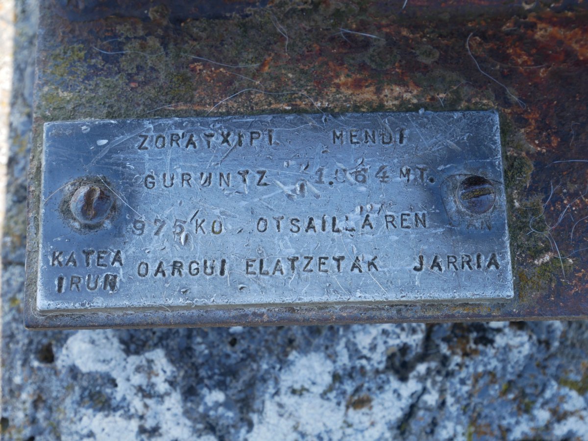 Txartelontziko idatzia