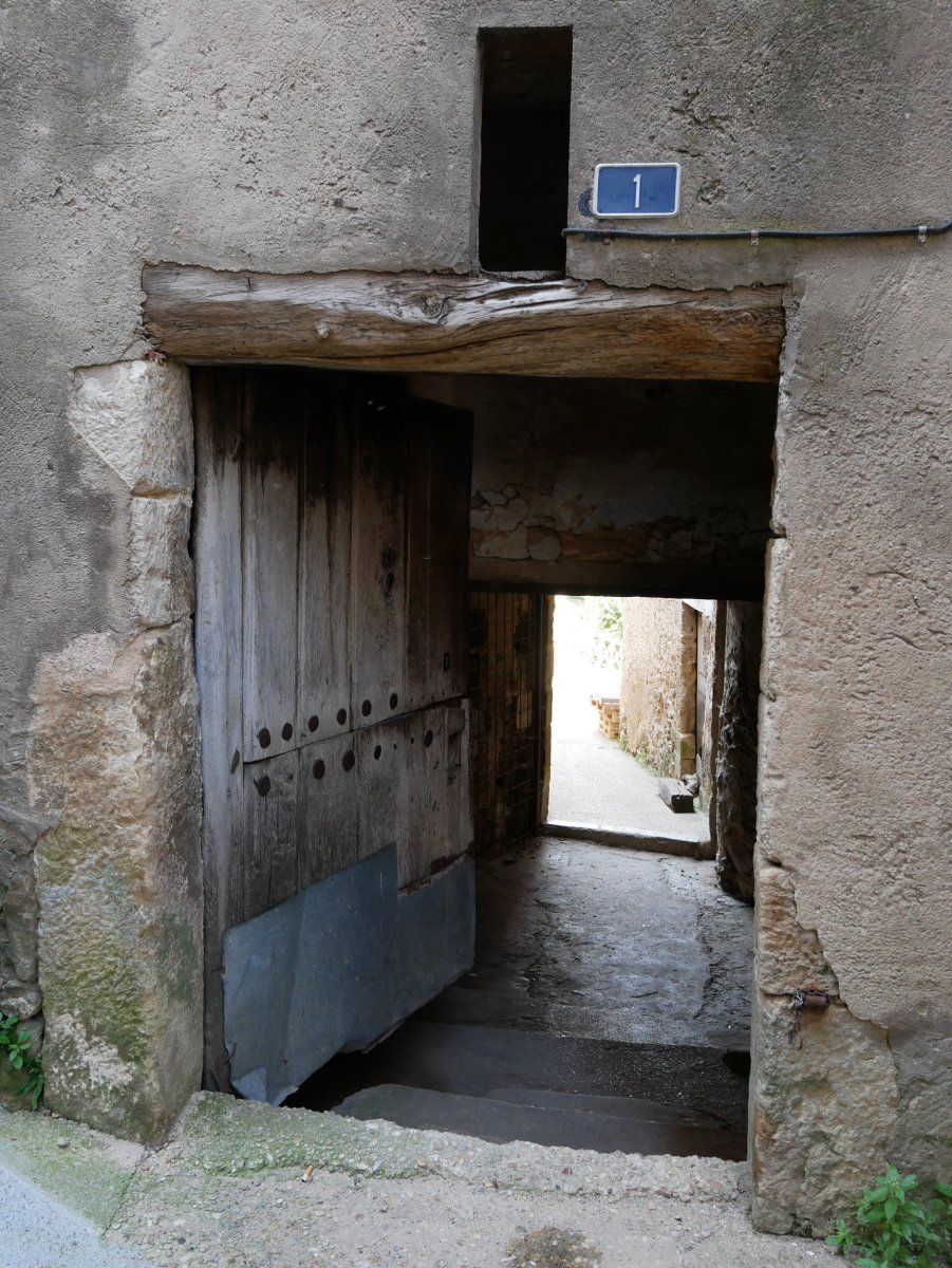 Sol de Abajo kaleko hegoaldeko sarrera, Antoñana