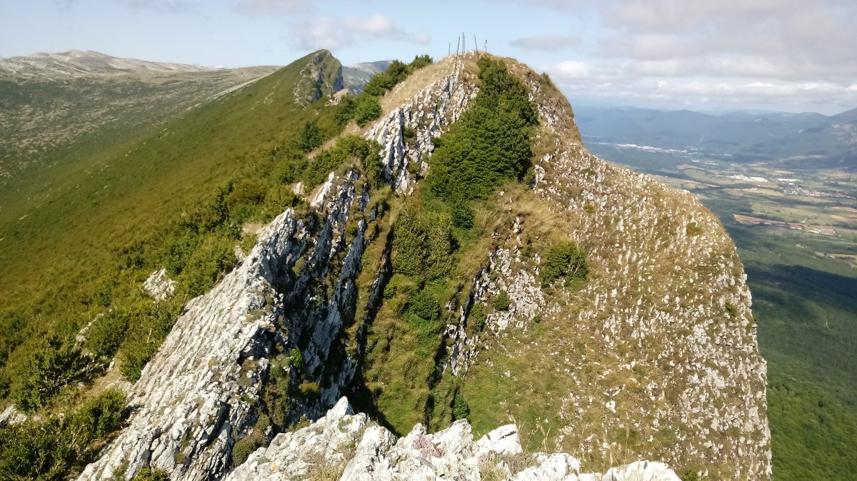 Satrustegiko Haitza (1204m) tontorra