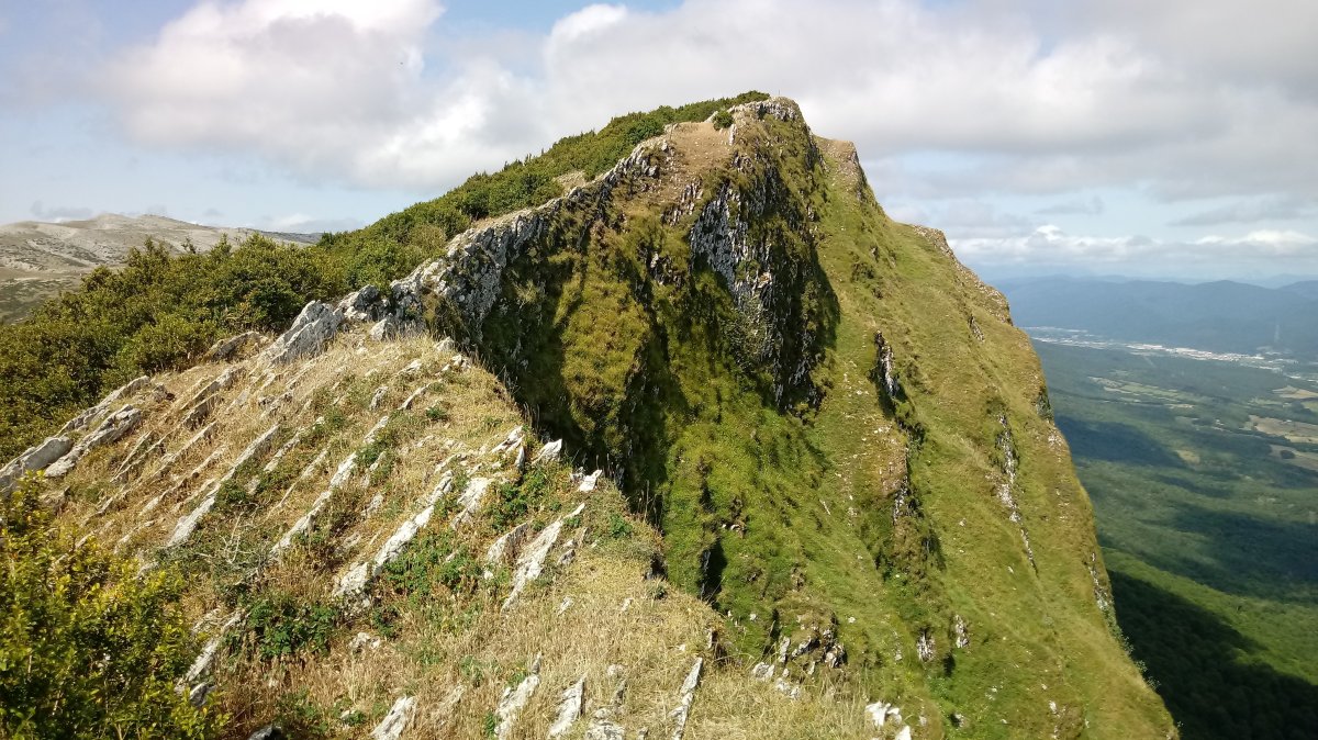 Idoitxiki (1272m) tontorra ekialdetik