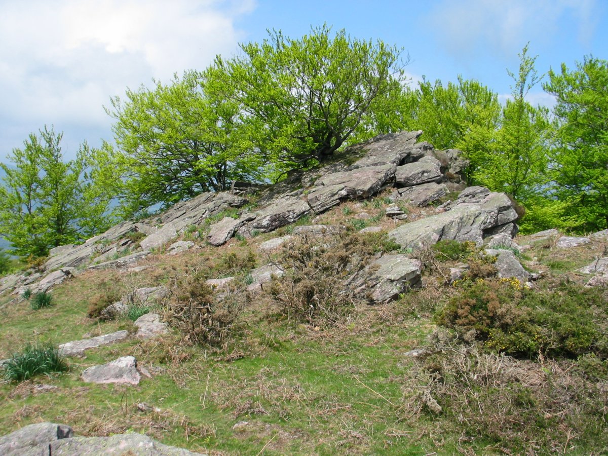 Arrosako Harria, tontorretik gertu