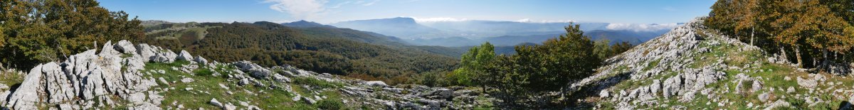 360ºko panoramika ekialdeko muturretik