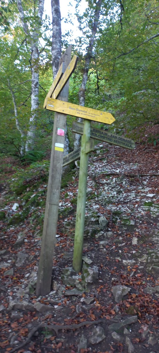 Beriain (1493m) Kilometro Bertikala