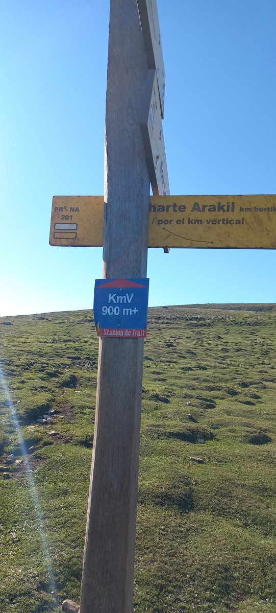 Beriain (1493m) Kilometro Bertikala