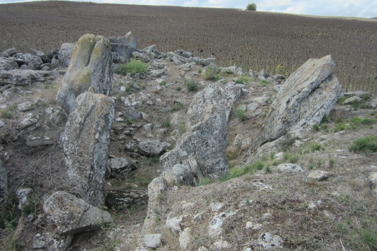 Dólmen La Mina  (Septiembre 2017)