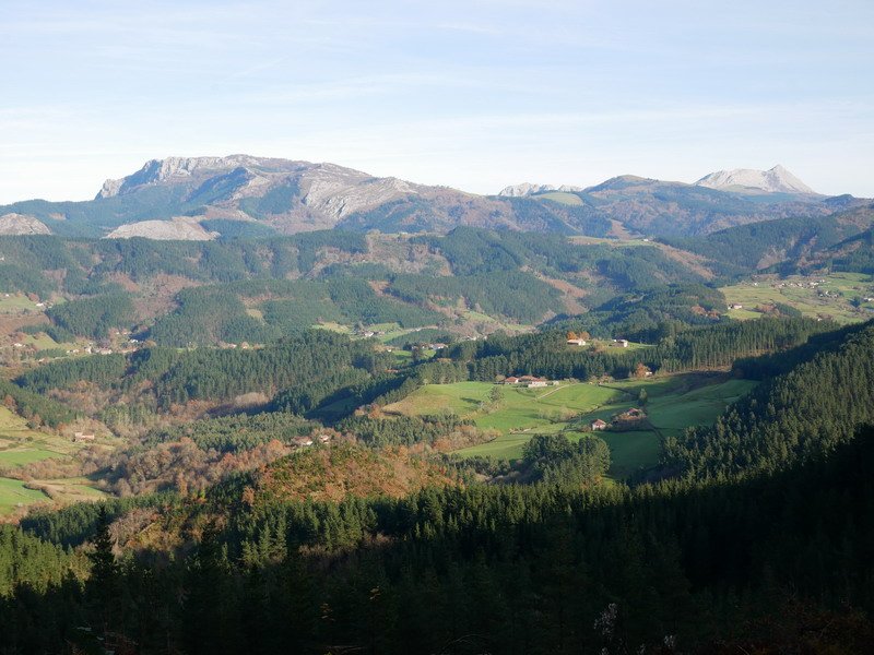 Zeanuriko auzoen ikuspegia