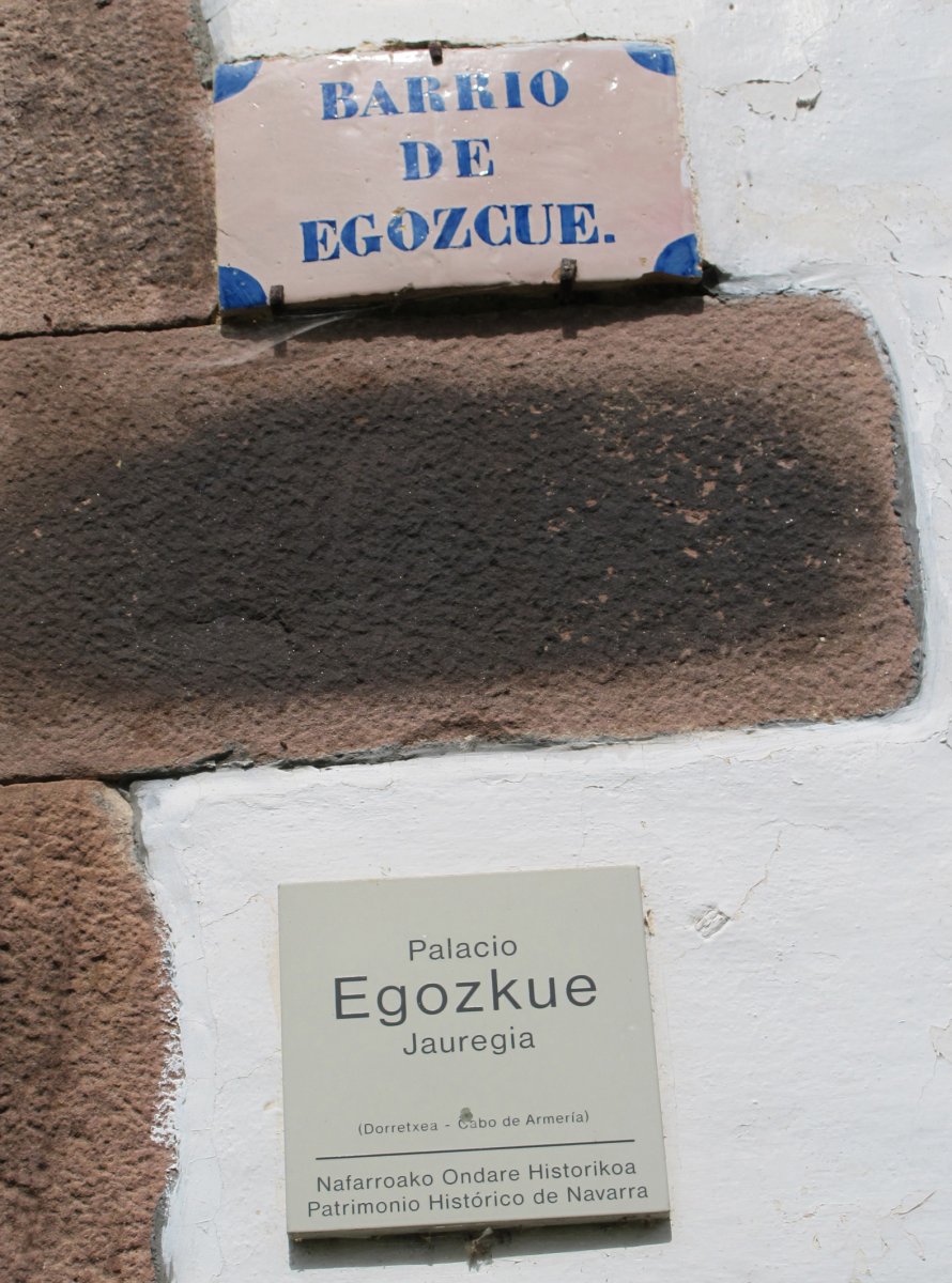 Egozkue jauregia, Ziga-Baztan