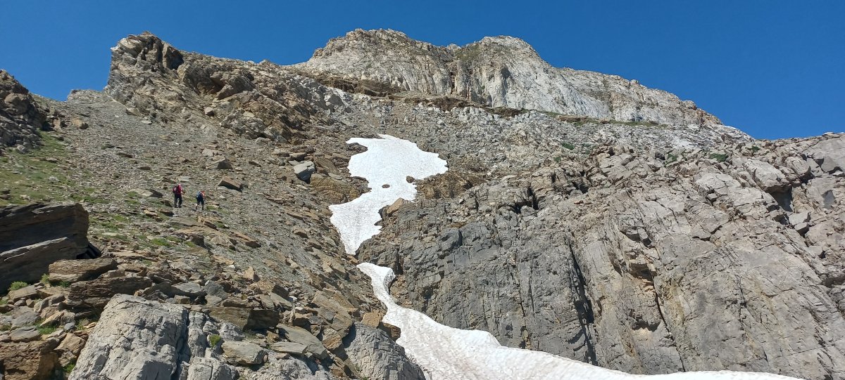 Hiru Erregeen Mahia (2446m) iparretiko igoera