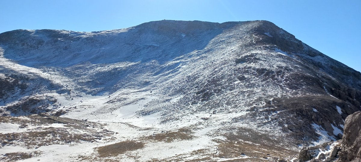 Peña Parda (2661m) lepotik ikusita