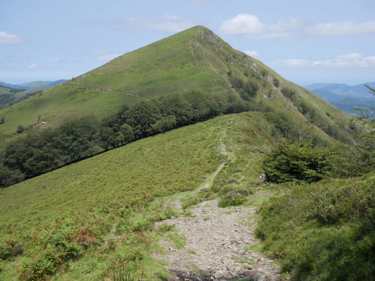 Komizko Gaina hegoaldeko bizkarretik