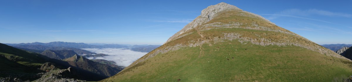 Egurraleko tontorretik ikusita