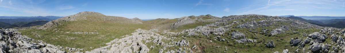 Malkorri eta Uarrain arteko paisaia