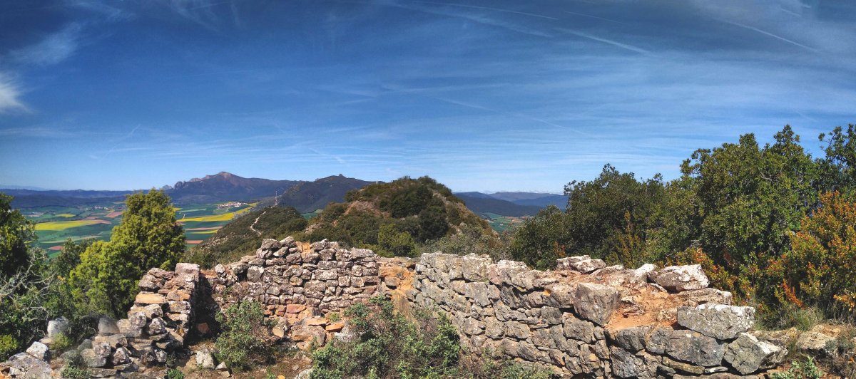 Hondakinak ekialdeko gailurrean