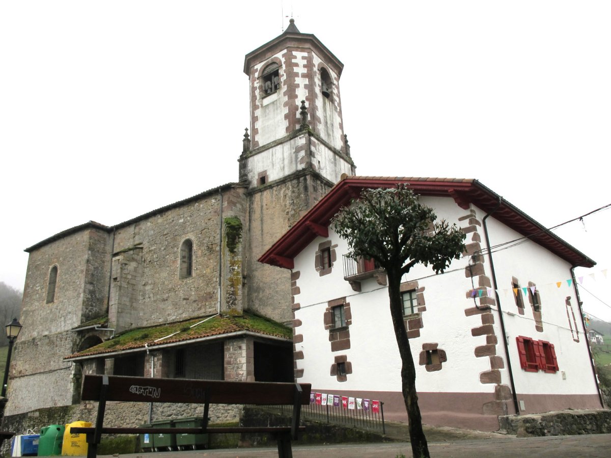 San Martin eliza, Gartzain-Bastan