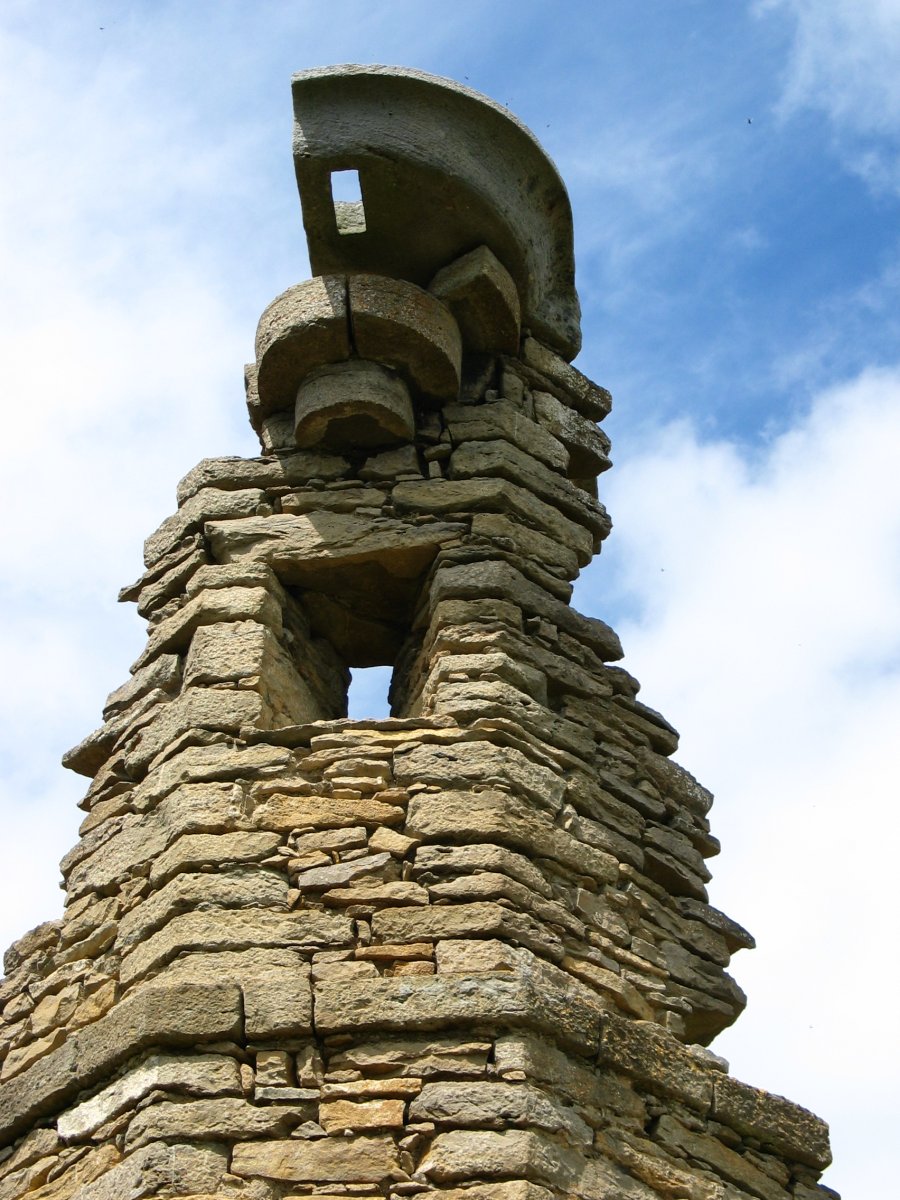 Eskibelgo Atxa, tontorreko dorrearen muturra