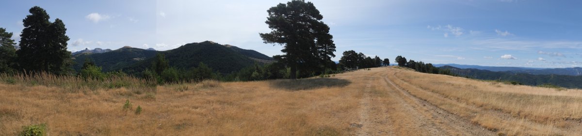 Bizkaia gainetik hegoaldera begira