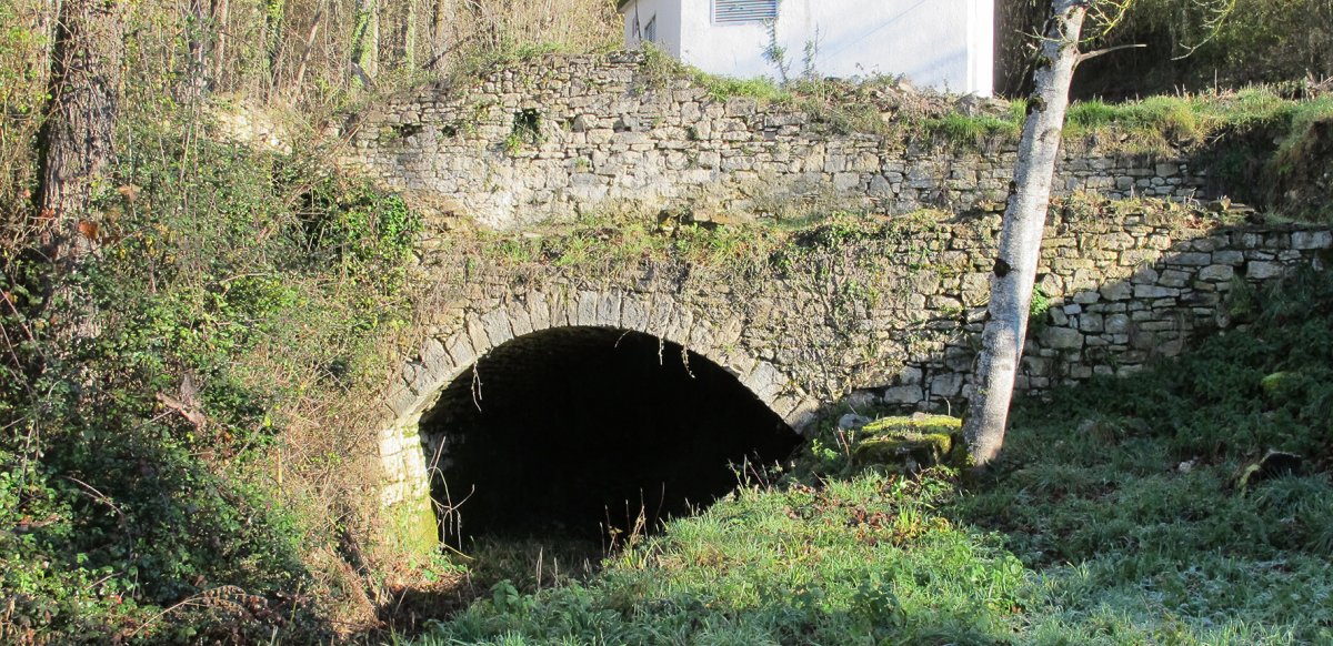 Oskotzko errotaren hondakinak, Oskotz-Imotz