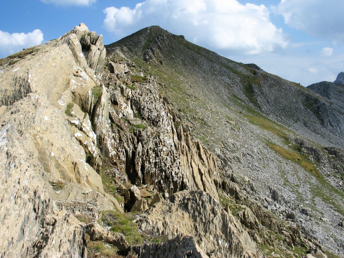 Hegoaldeko isurialdea Mko bizkarretik